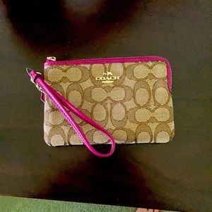 Coach wristlet
